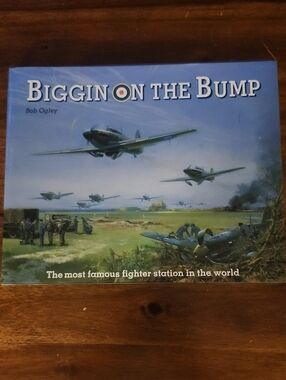 Biggin on the Bump Illustrated Aviation Book - Hard Cover With Dust Jacket